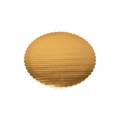 Gold Cake Circles, Single Wall Construction, 10" Diameter, Gold, Paper, 200/Carton