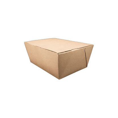 ChampPak Carryout Boxes, #4, 7.75 x 5.5 x 3.5, Brown, Paper, 160/Carton
