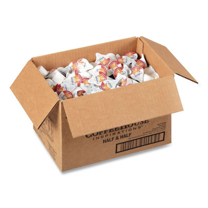 Coffee House Inspirations Half and Half, 0.38 oz Mini Cups, 180/Carton