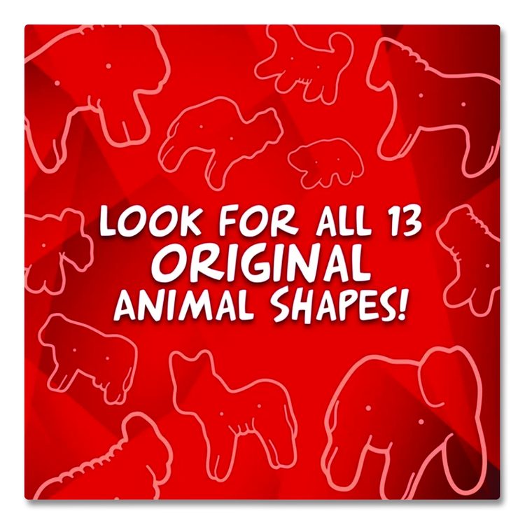 Animal Crackers, 1.5 oz Bag, 12/Box