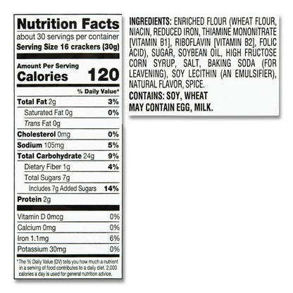 Animal Crackers, 1.5 oz Bag, 12/Box