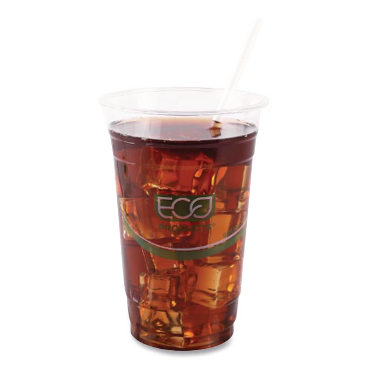 Jumbo Wrapped Paper Straw, 7.75", 6 mm Diameter, White, 3,000/Carton