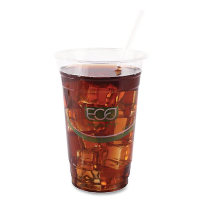 Jumbo Wrapped Paper Straw, 7.75", 6 mm Diameter, White, 3,000/Carton
