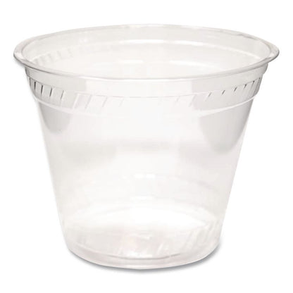 Greenware Cold Drink Cups, Old-Fashioned Cup, 9 oz, Sugarcane, Clear, 50/Sleeve, 20 Sleeves/Carton