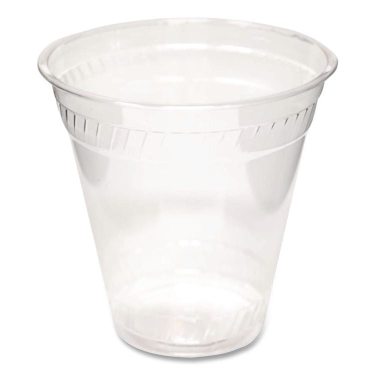 Greenware Cold Drink Cups, Squat, 12 oz to 14 oz, Sugarcane, Clear, 1,000/Carton