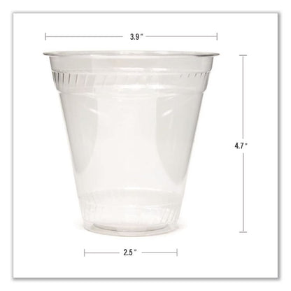 Greenware Cold Drink Cups, 16 oz, Sugarcane, Clear, 50/Sleeve, 20 Sleeves/Carton