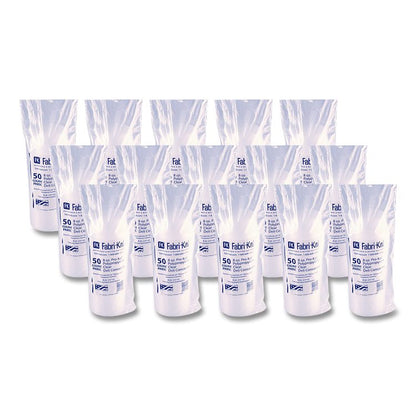 Microwavable Deli Containers, 8 oz, 4.6" Diameter x 1.8" h, Clear, Plastic, 500/Carton