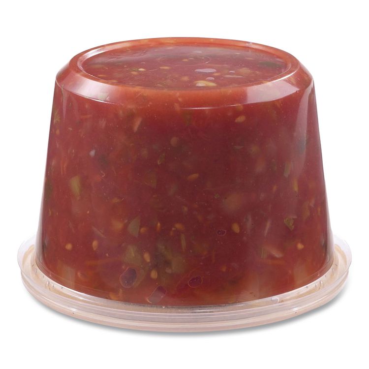 PolyPro Microwavable Deli Container Lids, Clear, Plastic, 500/Carton