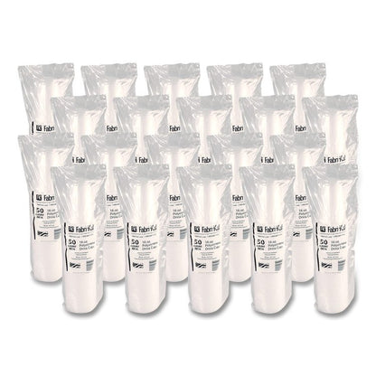 RK Ribbed Cold Drink Cups, 16 oz, Plastic, Translucent, 50/Sleeve, 20 Sleeves/Carton