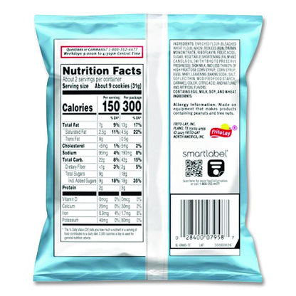 Mini Vanilla Creme Sandwich Cookies, 3.71 oz, 24/Carton