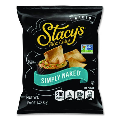 Pita Chips, Original, 1.5 oz Bag, 24/Carton