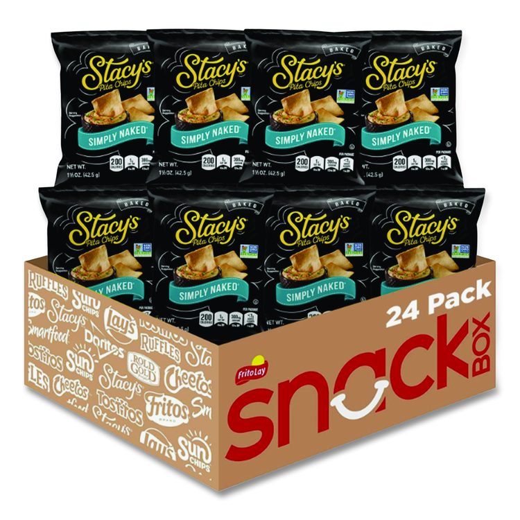 Pita Chips, Original, 1.5 oz Bag, 24/Carton