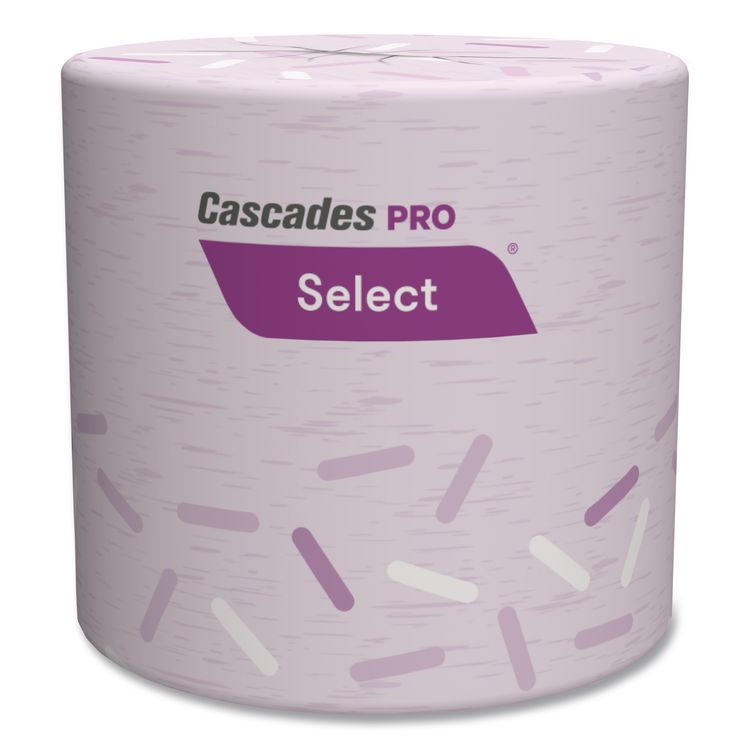 Select Standard Bath Tissue, Septic Safe, 2-Ply, White, 4 x 3.19, 500 Sheets/Roll, 96 Rolls/Carton