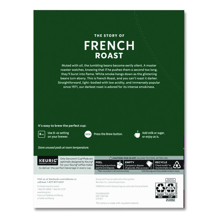 French Roast K-Cups, 24/Box