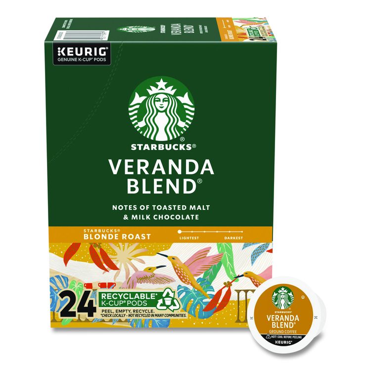 Veranda Blend Coffee K-Cups Pack, 24/Box