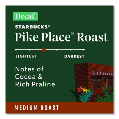 Pike Place Decaf Coffee K-Cups, 96/Carton