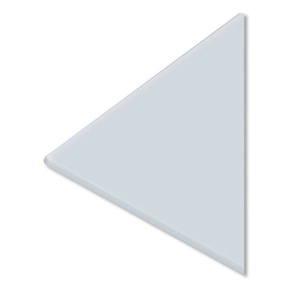 Floating Glass Dry Erase Board, 36" x 24" (Actual Size: 35" x 23"), White Surface