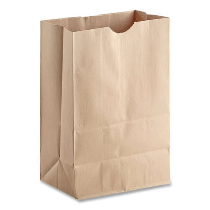 Grocery Paper Bags, 1/6 BBL Size, Extra Heavy-Duty, 75# Basis Weight, 12" x 7" x 17", Kraft, 400/Bundle