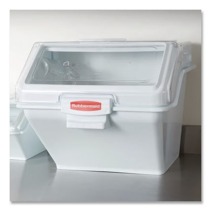 PROSAVE Shelf Ingredient Bin, 19.2 x 23.5 x 16.88, White, Plastic