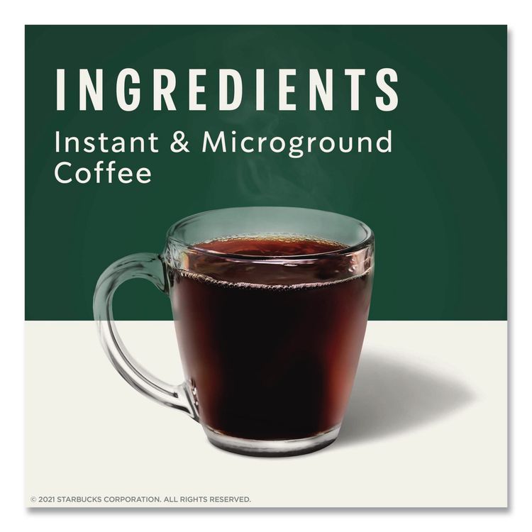 VIA Ready Brew Coffee, 0.11 oz, Italian Roast, 8/Pack, 12 Packs/Carton