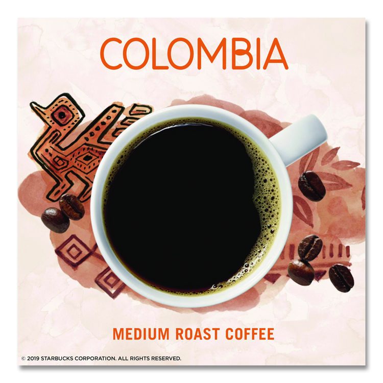 VIA Ready Brew Coffee, Colombia, 1.4 oz Packet, 8/Pack, 12 Packs/Carton