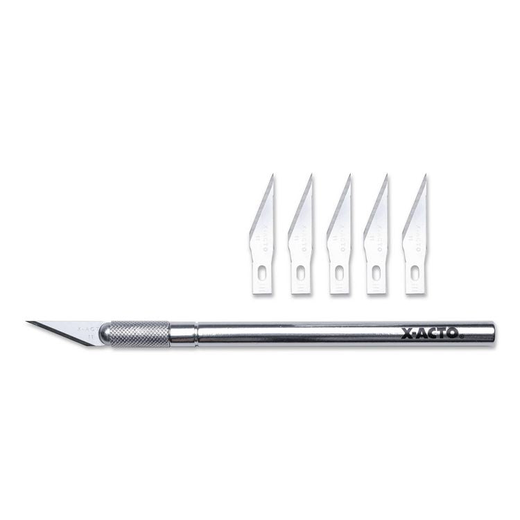 No. 1 Precision Knife, 1 Knife with 5 Blades/Pack