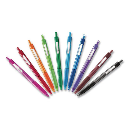InkJoy 300RT Ballpoint Pen, Retractable, Medium 1 mm, Assorted Ink and Barrel Colors, 8/Pack