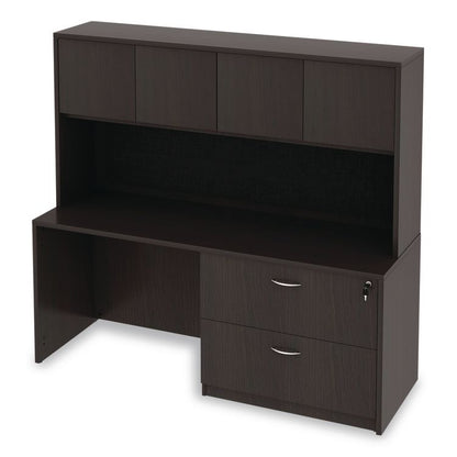 Alera Valencia Series Lateral File, 2 Legal/Letter-Size File Drawers, Espresso, 34" x 22.75" x 29.5"