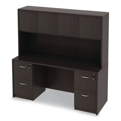 Alera Valencia Series Credenza Shells, 65w x 23.6d x 29.5h, Espresso