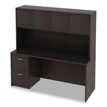 Alera Valencia Series Credenza Shells, 65w x 23.6d x 29.5h, Espresso