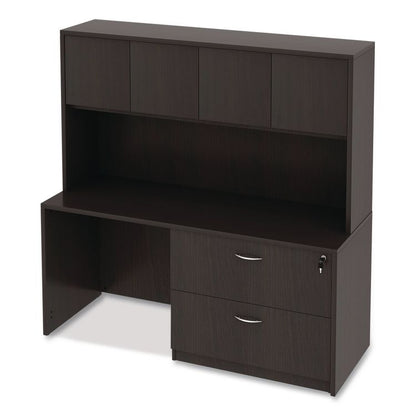 Alera Valencia Series Credenza Shells, 65w x 23.6d x 29.5h, Espresso