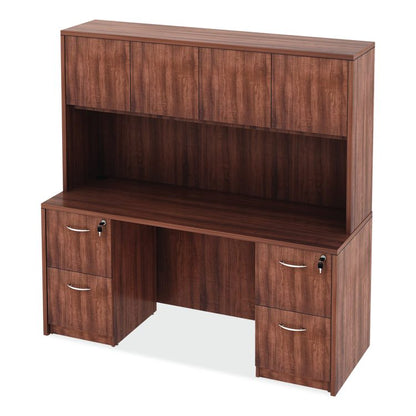 Alera Valencia Series Credenza Shell, 65w x 23.63d x 29.5h, Modern Walnut
