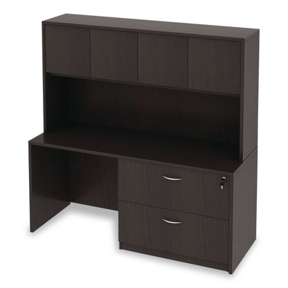 Alera Valencia Series Lateral File, 2 Legal/Letter-Size File Drawers, Espresso, 34" x 22.75" x 29.5"