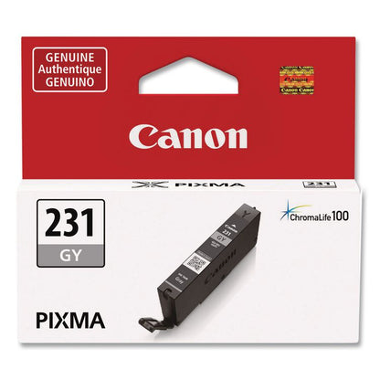 6678C001 (CLI-231) Ink, 800 Page-Yield, Gray