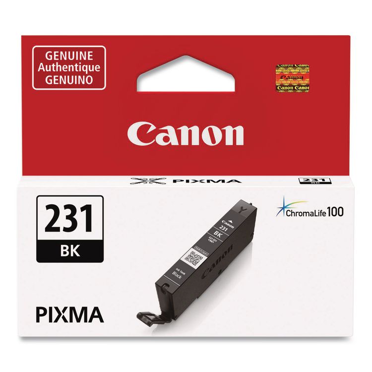 6674C001 (CLI-231) Ink, 600 Page-Yield, Black