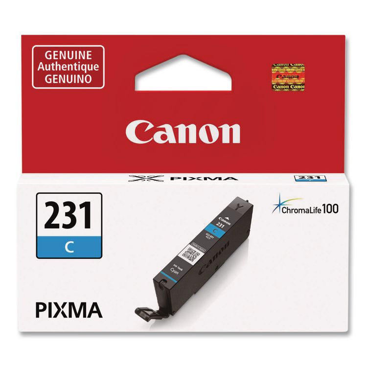 6675C001 (CLI-231) Ink, 800 Page-Yield, Cyan