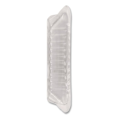 Plastic Dome Lids, Fits Oblong Pans 2061/2062, 8.25 x 5.88, Clear, 500/Carton