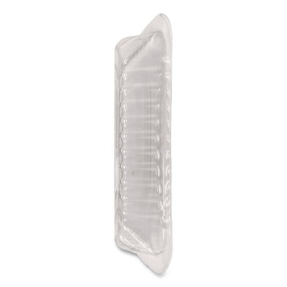 Plastic Dome Lid, Rectangle, Fits 1 lb Oblong Pan 2060, Clear, 500/Carton