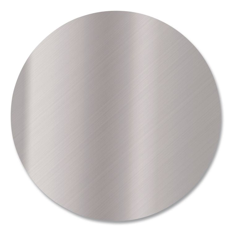 Foil Laminated Board Lids, 8.25" Diameter, Silver, Aluminum, 500/Carton