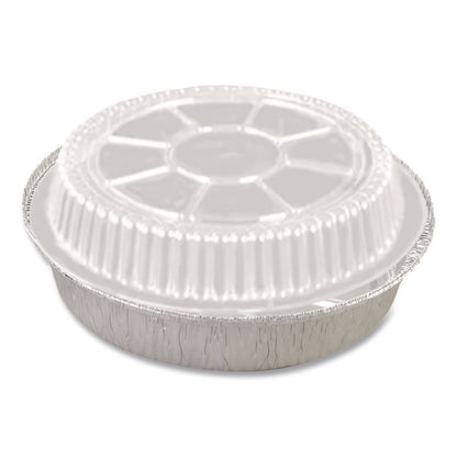 Plastic Dome Lid, 8.25" Diameter x 0.88" h, Clear, 500/Carton