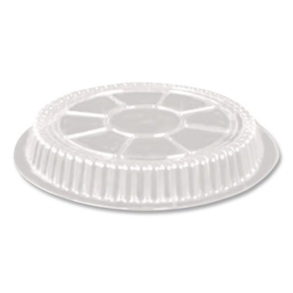 Plastic Dome Lid, 8.25" Diameter x 0.88" h, Clear, 500/Carton