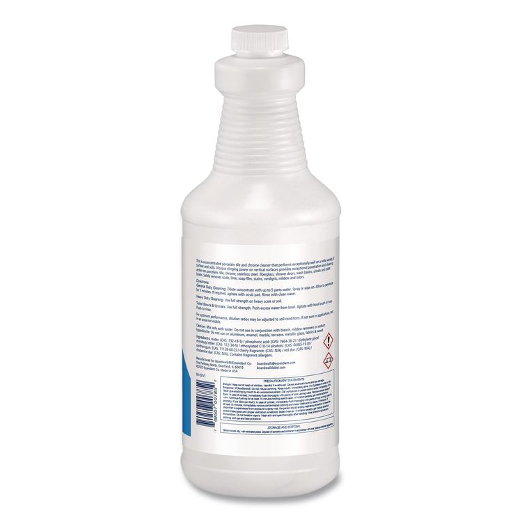 Bowl Cleaner, Citrus Scent, 32 oz Bottle, 12/Carton
