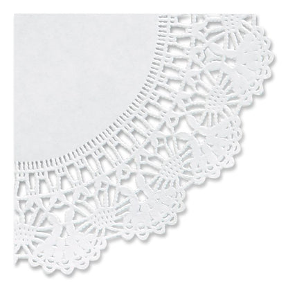 Cambridge Lace Doilies, Round, 12", White, 1,000/Carton