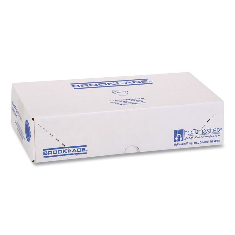 Kenmore Lace Doilies, Round, 16.5", White, 500/Carton
