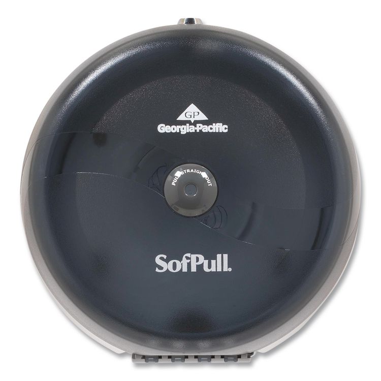 SofPull High-Capacity Center-Pull Bathroom Tissue Dispenser, 10.5 x 6.75 x 10.5, Smoke
