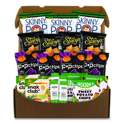 Sweet and Spicy Snack Box, 22 Assorted Snacks/Box