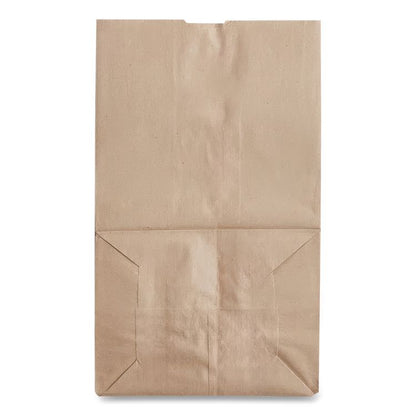 Grocery Paper Bags, 20# Squat Size, Heavy-Duty, 50# Basis Weight, 8.13" x 5.88" x 12.5", Kraft, 500/Bundle