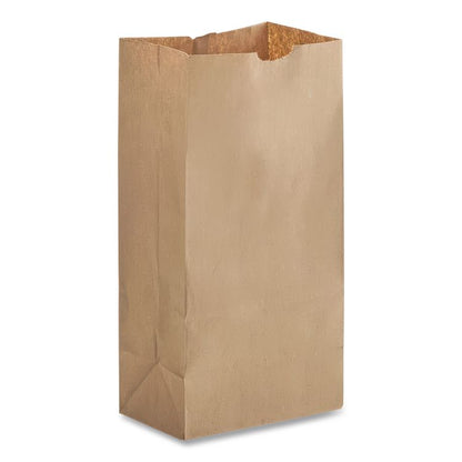 Grocery Paper Bags, 12# Size, 40# Basis Weight, 7" x 4.38" x 13.75", Kraft, 500/Bundle