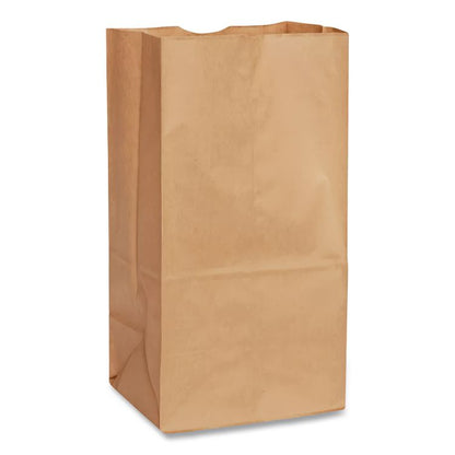 Grocery Paper Bags, 16# Size, Extra-Heavy-Duty, 60# Basis Weight, 7.75" x 4.75" x 16", Kraft, 500/Bundle