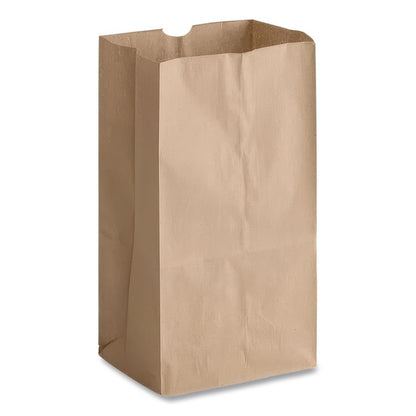 Grocery Paper Bags, 2# Size, X-Heavy-Duty, 50# Basis Weight, 4.13" x 2.63" x 7.88", Kraft, 250 Bags/Pack, 2 Packs/Bundle